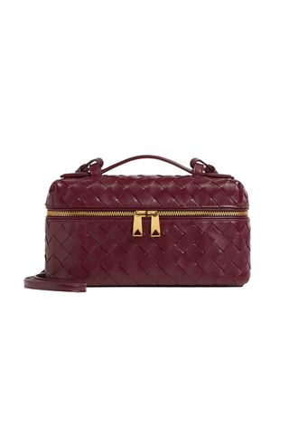 Bottega Veneta, Women's Bang Bang Vanity Case in Barolo