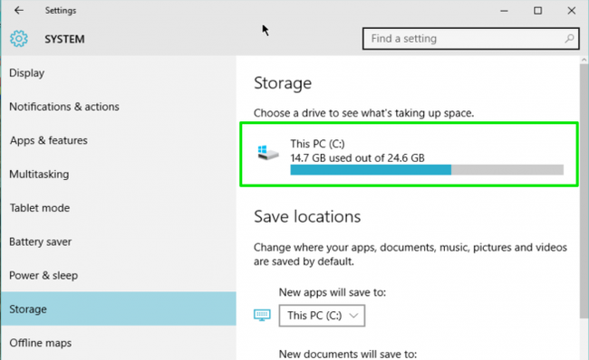 How To Reclaim Hard Drive Space By 'shrinking' Windows 10 