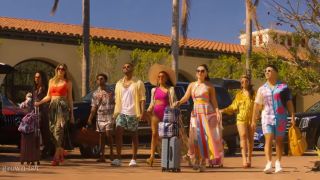 The cast of grown-ish on vacation
