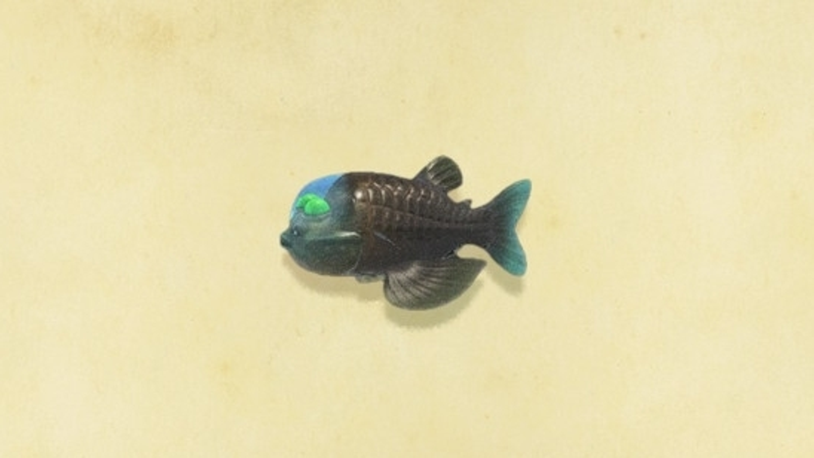 Barreleye from Animal Crossing New Horizons