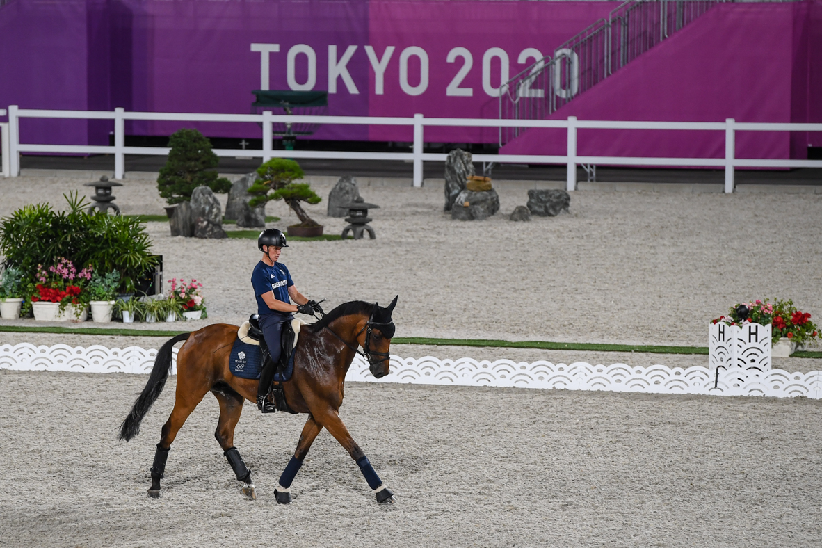 Olympic eventing dressage times: Tom McEwen and Toledo De Kerser prepare for their test