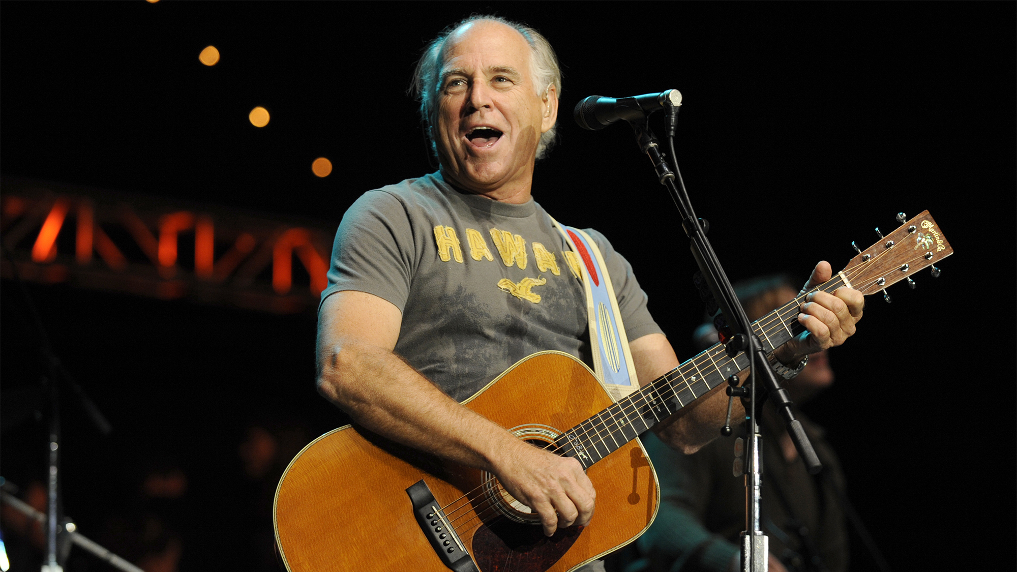 Jimmy Buffett performs as part of the 23rd Annual Bridge School Benefit at Shoreline Amphitheatre on October 24, 2009 in Mountain View California.