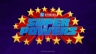 A screenshot of the title card for the upcoming DC show Super Powers.