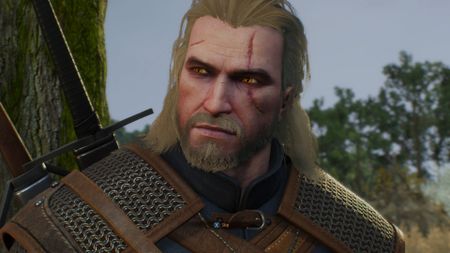 The Witcher 3 Remastered screenshot of Geralt