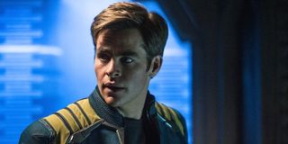 Chris Pine as James Kirk in Star Trek Beyond