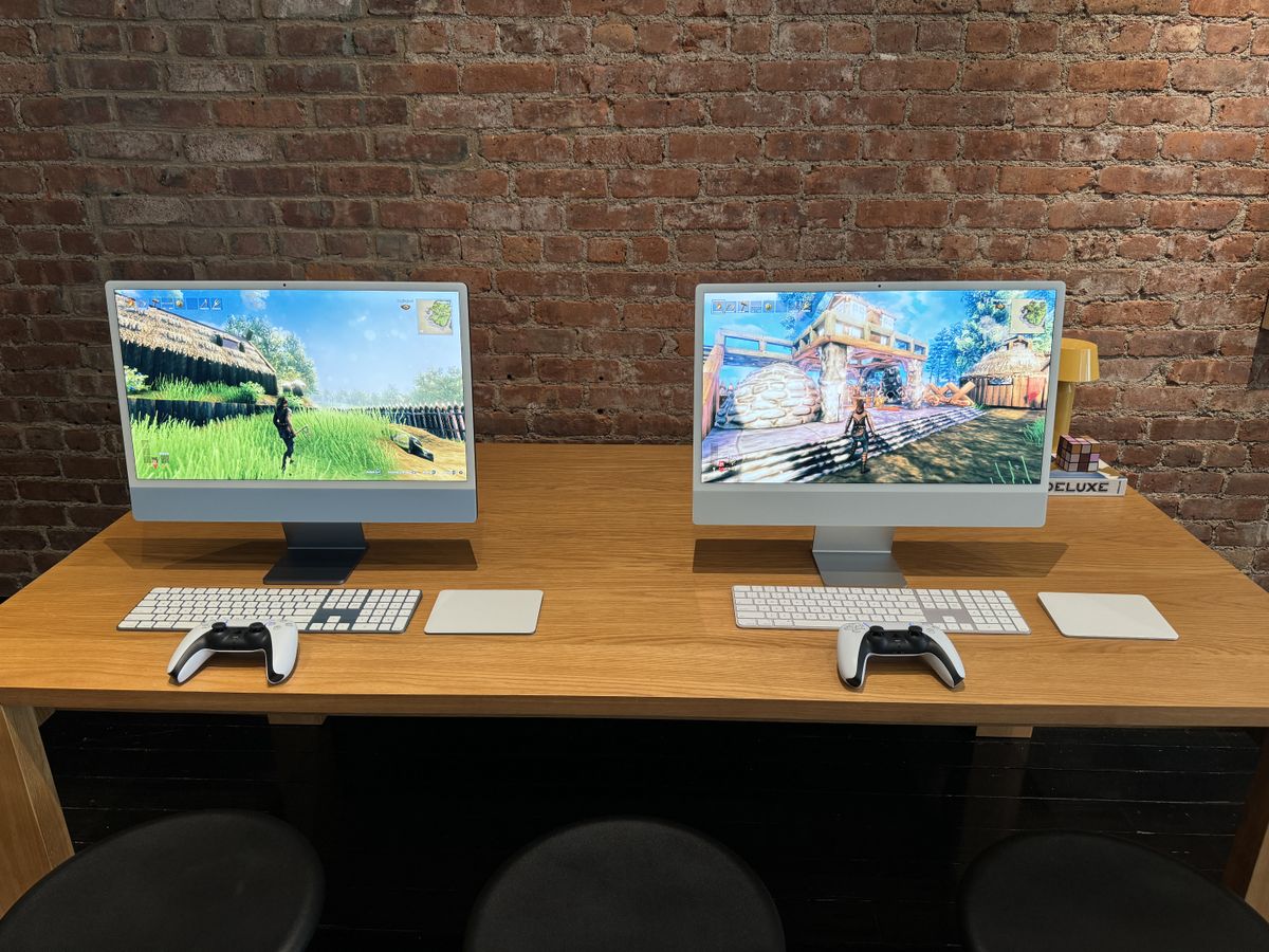 Apple gaming showcase with Mac, iPad, iPhone