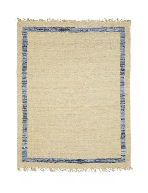 Denim Jute Border Rug 3' x 5'