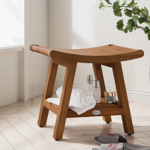 wayfair, Abrams Freestanding Bath Stool