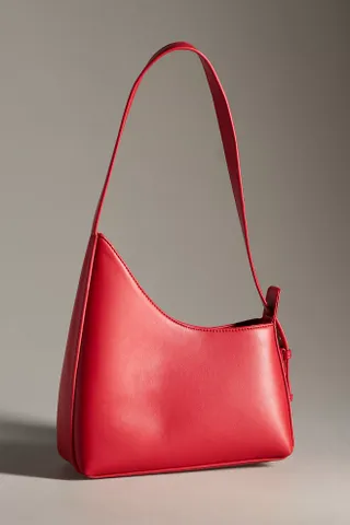 The Noemi Asymmetrical Buckle Shoulder Bag