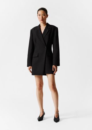 Structured Blazer Mini Dress