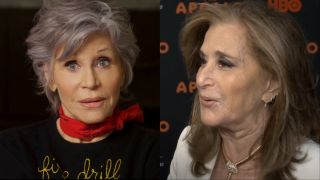 Jane Fonda and Paula Weinstein 