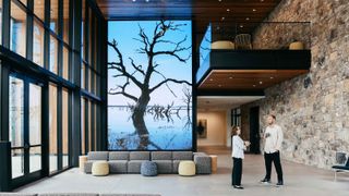 Video Wall at Contemplative Commons