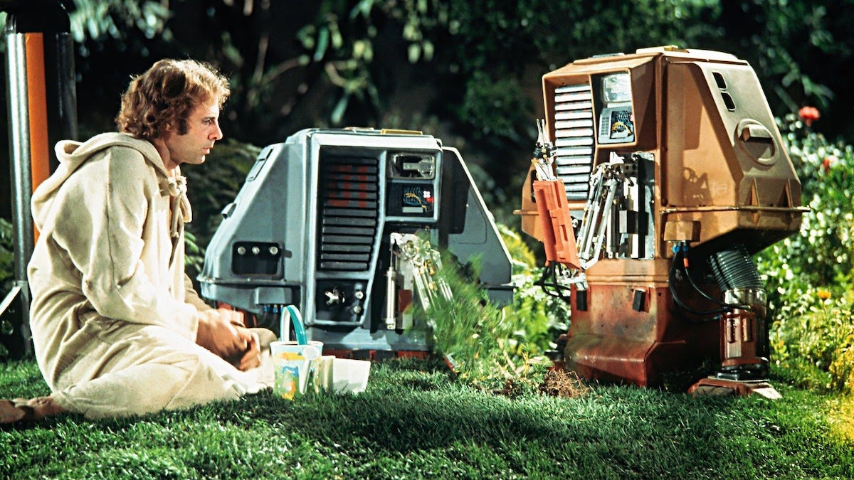 An image from the movie Silent Running
