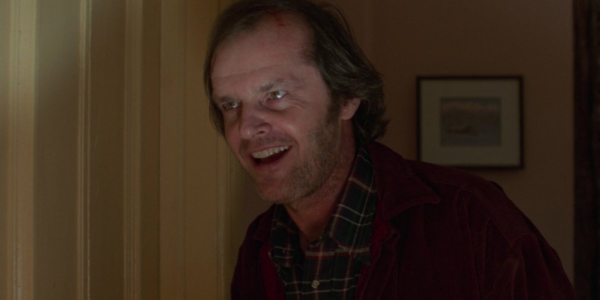 Jack Nicholson as Jack Torrance in The Shining