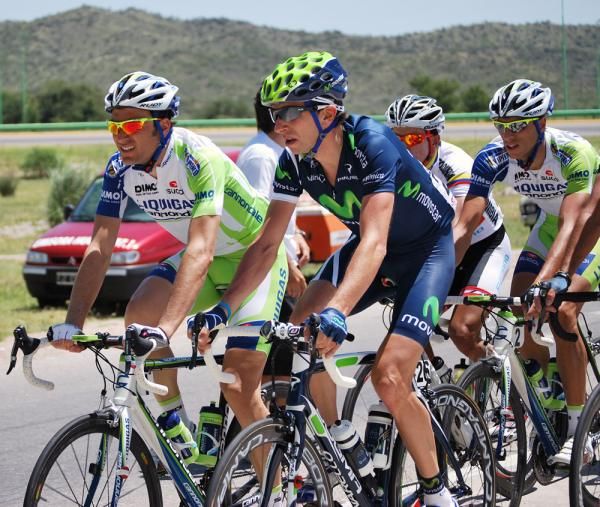 Ivan Basso and Xavier Tondo