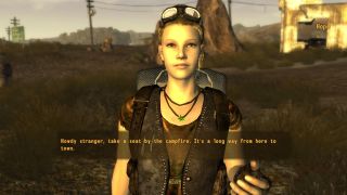 Hope, a companion added to New Vegas by the Hope Lies mod
