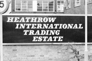 Scene of Crime, The Brink's MAT robbery which occurred on 26th November 1983 when six robbers broke into the Brink's MAT warehouse at Heathrow International Trading Estate, Heathrow Airport, London,