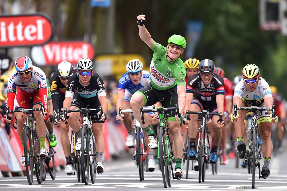 Andr&eacute; Greipel (Lotto Soudal) gets the stage 5 win