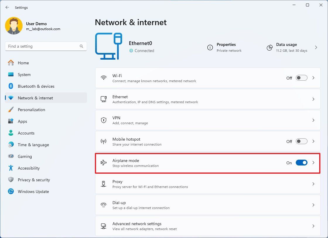 How to enable or disable Airplane mode on Windows 11 | Windows Central