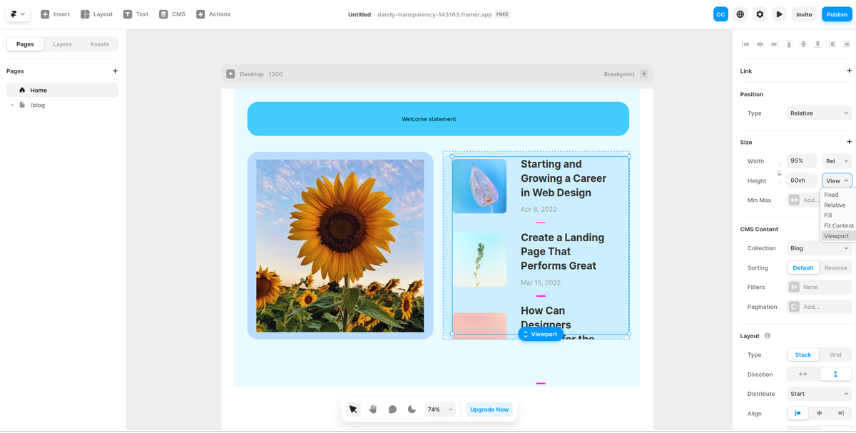 Framer aims to increase productivity but maintain "magic" with new website building features