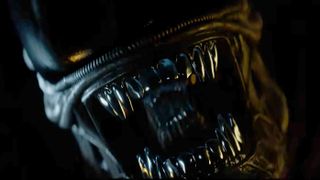 Xenomorph mouth about to bite you