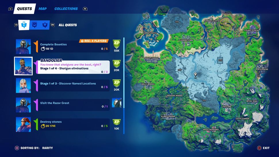 how to find the quest survivor in fortnite