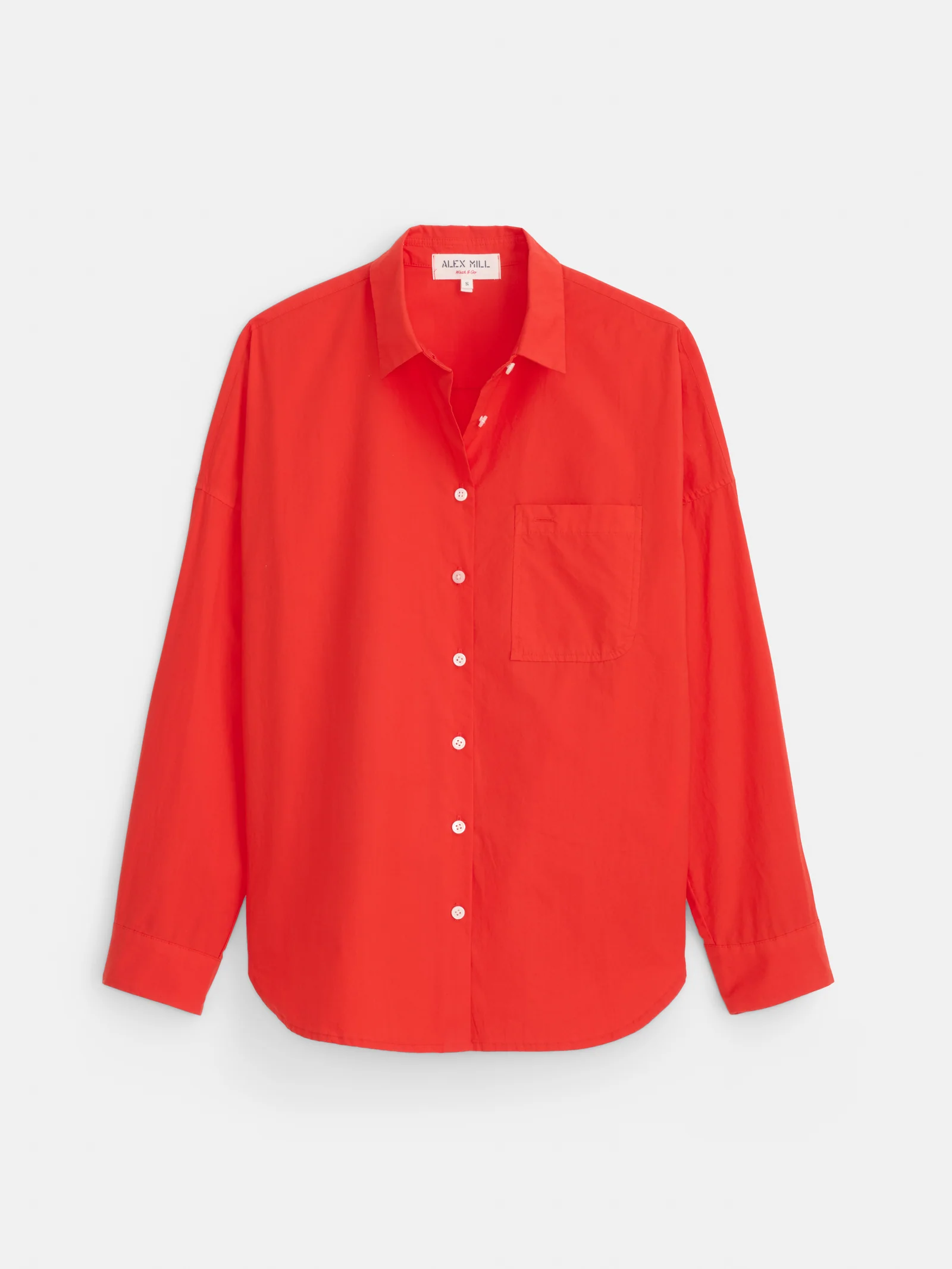 alex mill red shirt