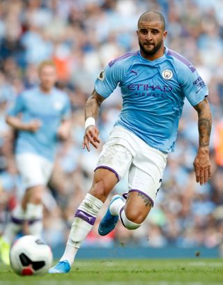 Manchester City’s Kyle Walker was left out of the England squad