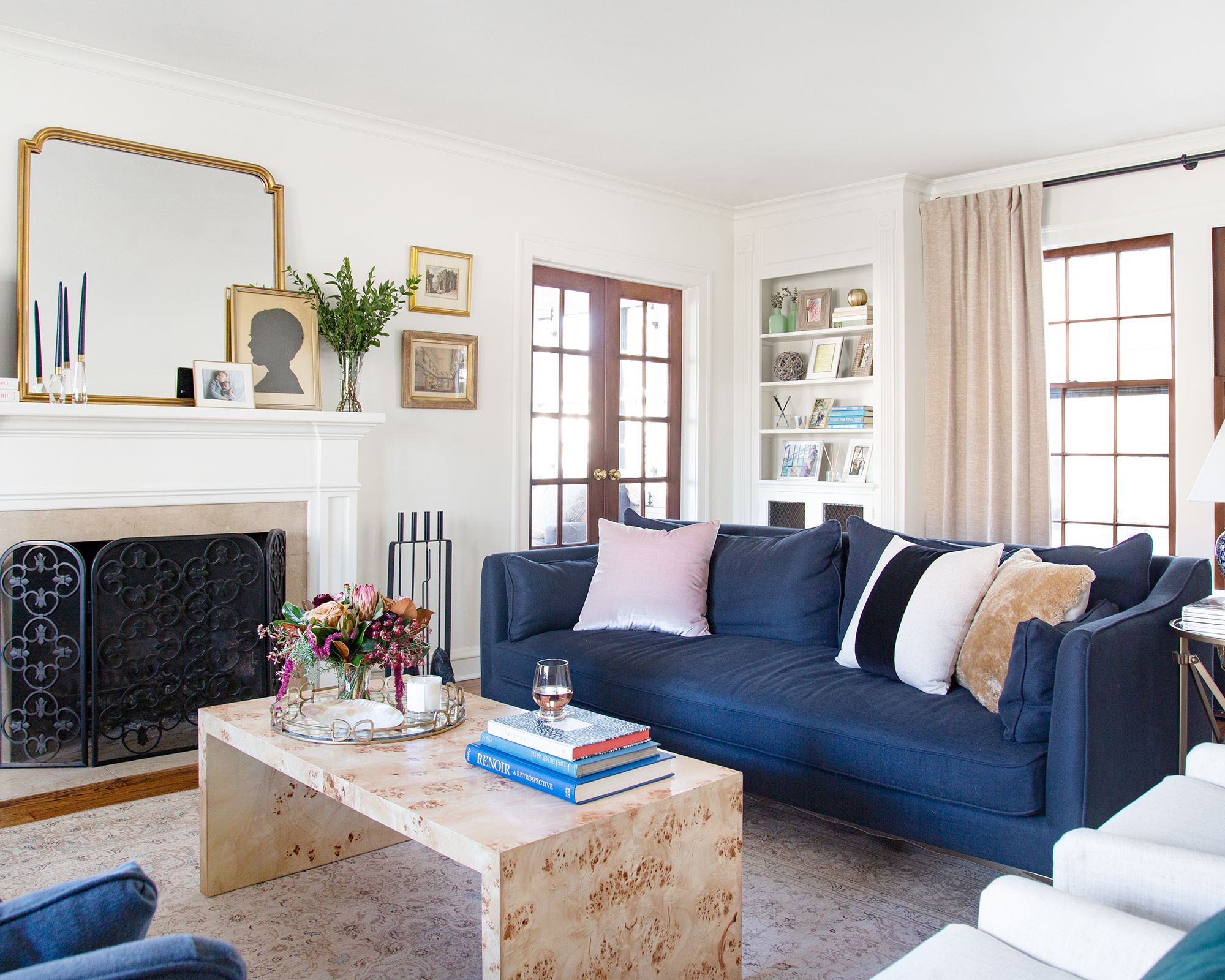 cape cod decorating style living room