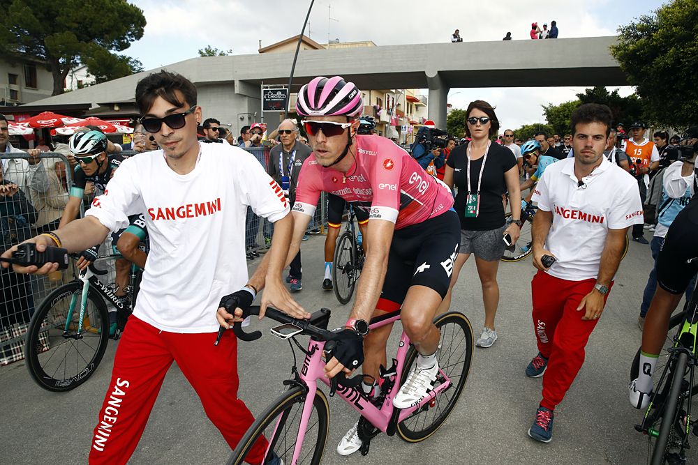 Rohan Dennis after stage 5 of the Giro d'Italia