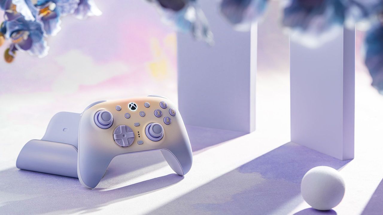 A Lavender 8BitDo Ultimate 3 i na marketing image
