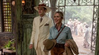 Emily Blunt and Jack Whitehall in Jungle Cruise.