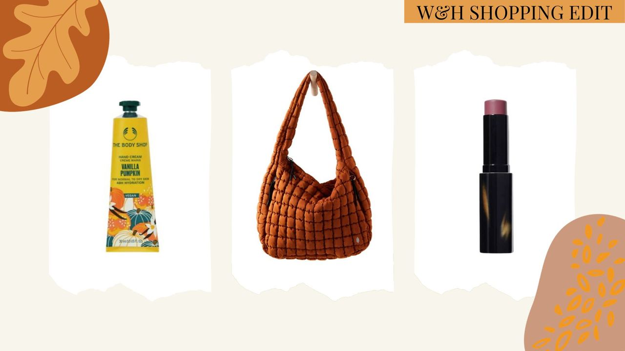 A selection of products in the w&amp;h shopping edit October 2023.