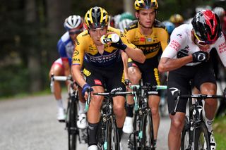 Primoz Roglic and Egan Bernal