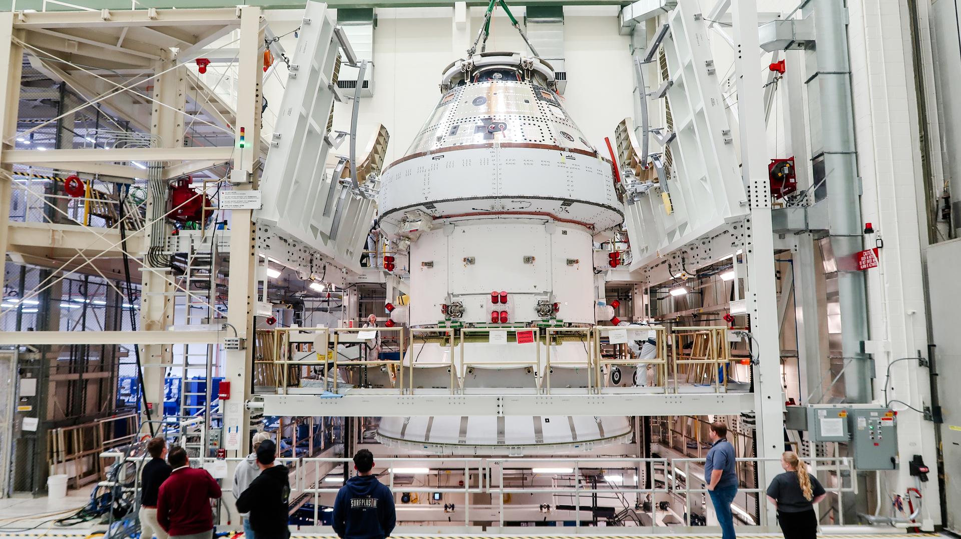 La nave espacial Artemis 2 Orion comienza a realizar pruebas antes de la misión lunar con astronautas en 2025 (video)