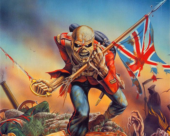 The evolution of Iron Maiden's mascot Eddie the Head