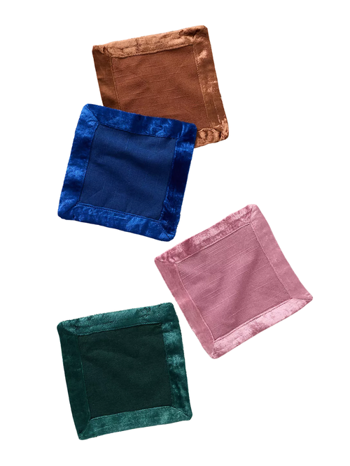 Jon Batiste & Sulieka Jouad Cocktail Napkins, Set of 4