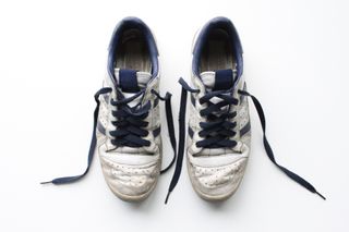 Dirty smelly trainers