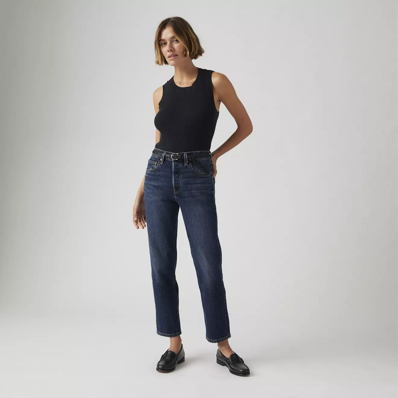 levi's, 501 Original Cropped Jeans