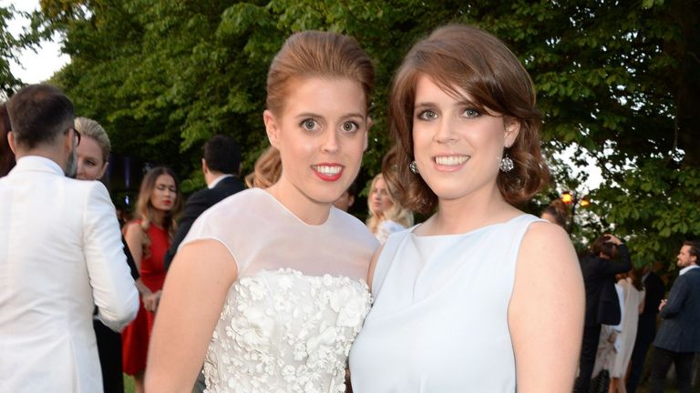 Princess Beatrice and Princess Eugenie