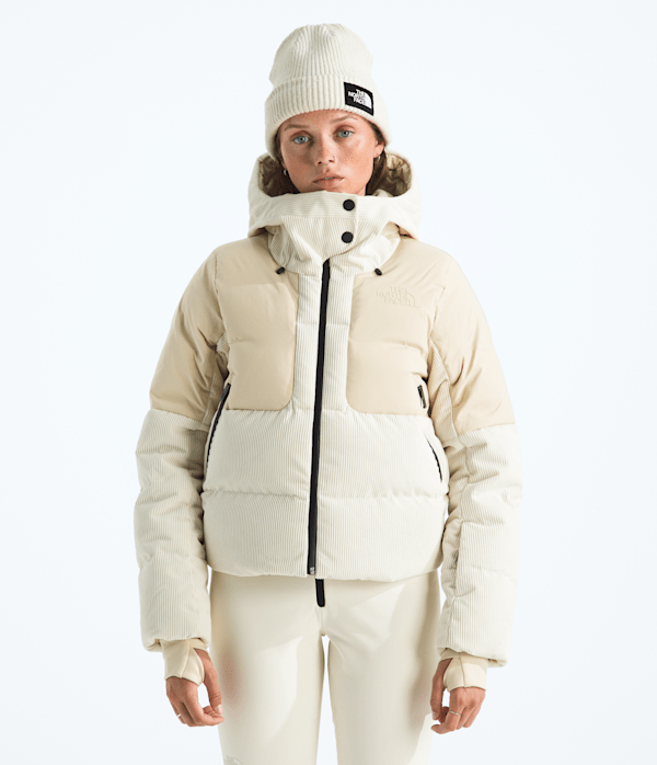 Women&amp;rsquo;s Cold Spell Corduroy Cropped Down Jacket
