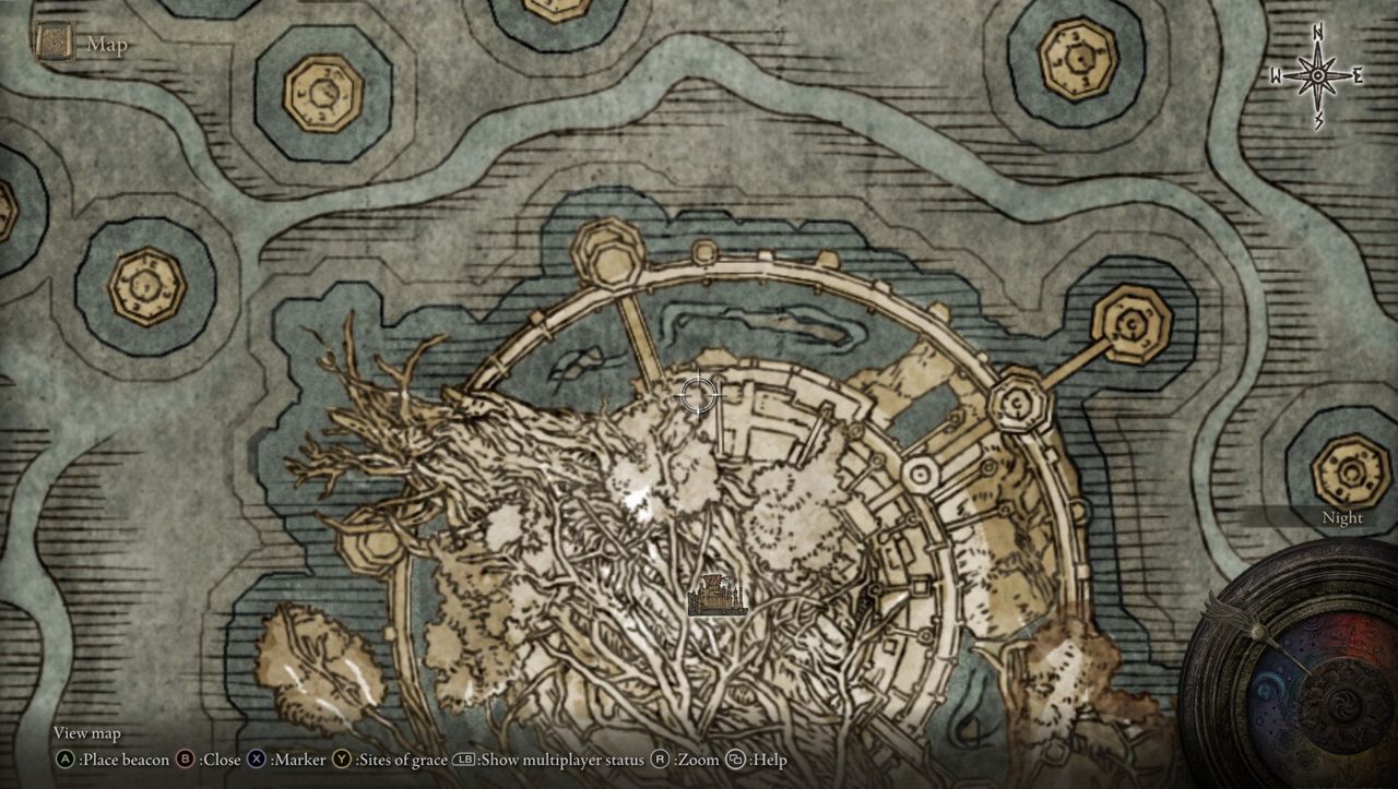 Haligtree Knight Set Location