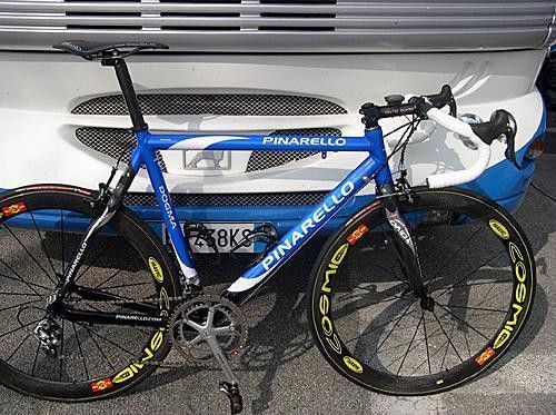 Alessandro Petacchi's Fassa Bortolo Pinarello Dogma.