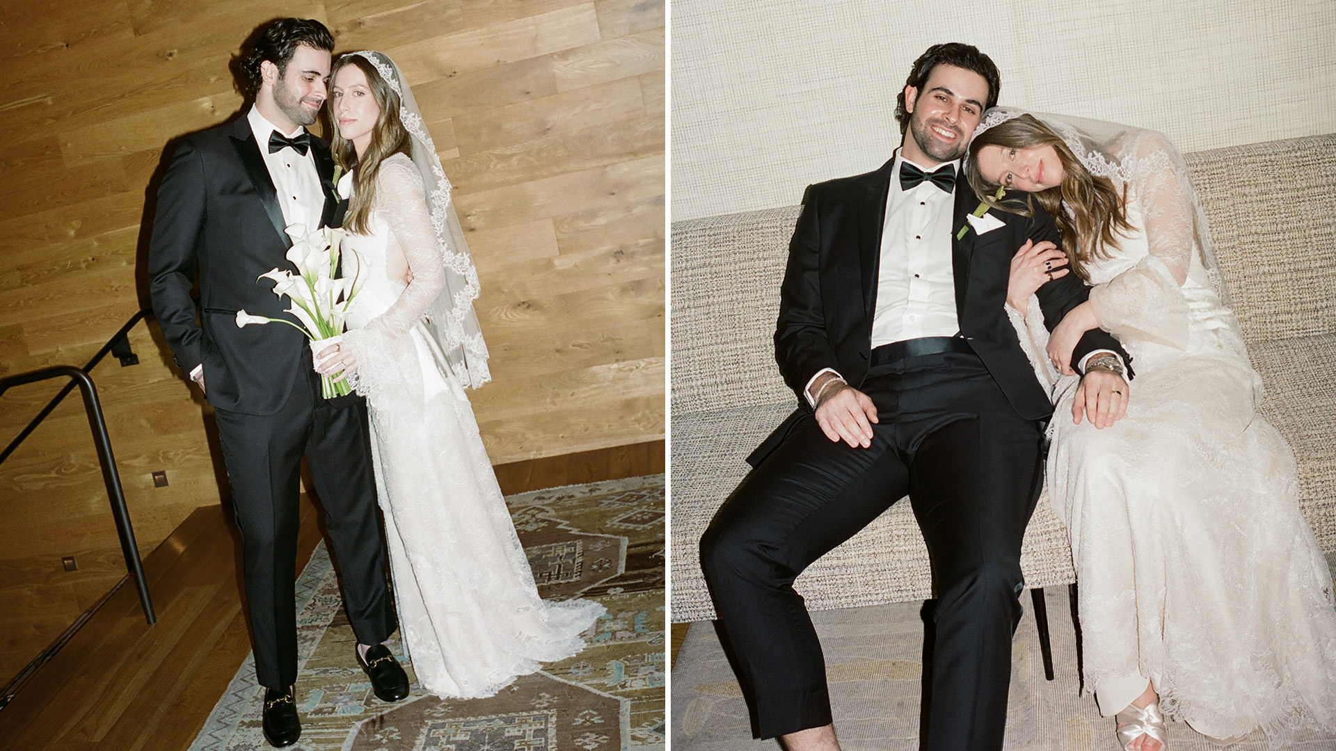 A collage of jamie and isaac.