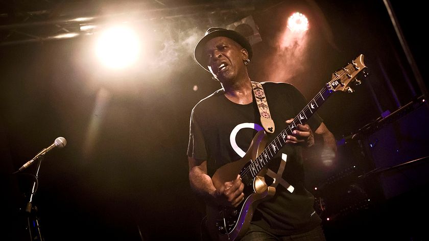 Vernon Reid of Living Colour performs live during a concert at the Frannz on July 15, 2016 in Berlin, Germany