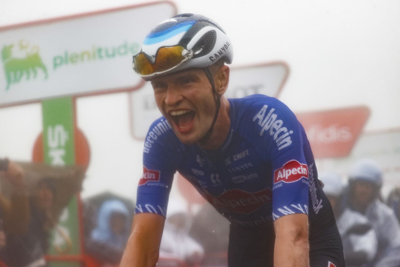 Vuelta Espana 2022 - 77th edition - 6th stage - Bilbao - Pico Jano 181,2 km - 25/08/2022 - Jay Vine (AUS - Alpecin - Fenix) - photo Luis Angel Gomez/SprintCyclingAgency&Acirc;&copy;2022