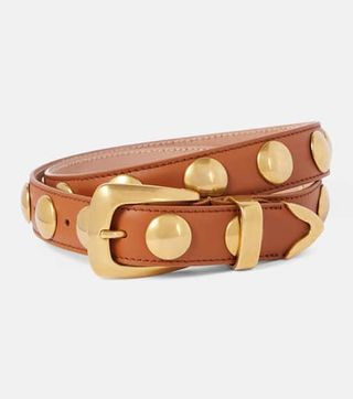 Benny Studded Leather Belt