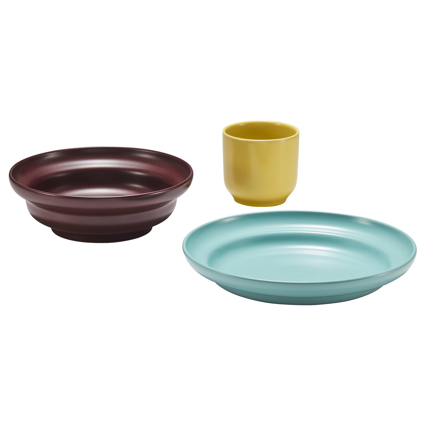 Spjutlilja 3-Piece Serving Set - Mixed Colors
