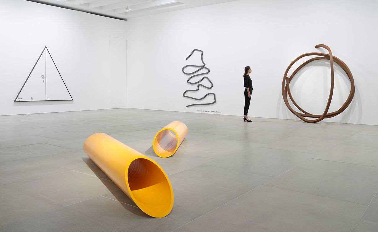 Venet Bernar Venet sculptures arrive at The National Trust | Wallpaper*