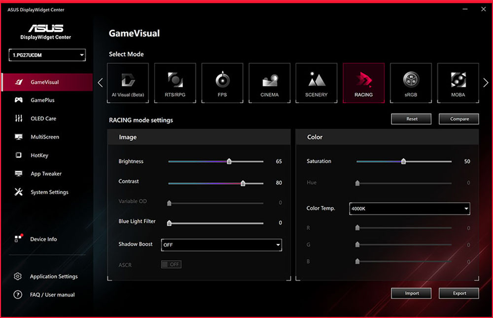 Asus ROG Swift PG27UCDM